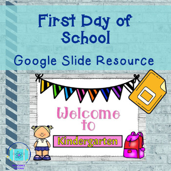Preview of First Day of School Welcome Presentation Google slides
