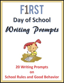 Preview of First Day of School - Writing Prompts