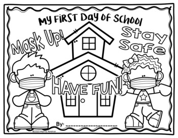 first day of school coloring pages