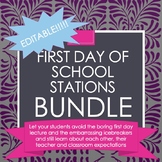 First Day of Science Station Bundle!