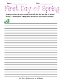 First Day of Spring Writing - Freebie!