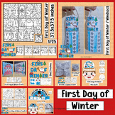 First Day of Winter Activities Snowman Hat Craft Bulletin 