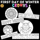 First Day of Winter Crowns | Winter Headbands Hats