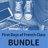First Days of French Class BUNDLE