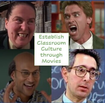 Preview of First Days of High School : Create a Positive Classroom Culture with Movie Clips