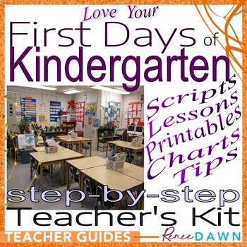 Preview of First Days of Kindergarten - Kindergarten Teacher’s Ultimate Classroom Guide