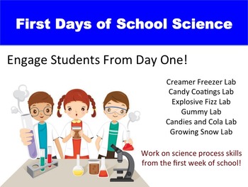 Preview of First Days of School:  Science Fun