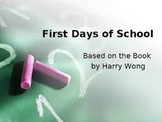 First Days of School by H. Wong:PD, Book study, 7 students