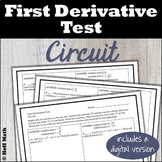 First Derivative Test CIRCUIT | worked solutions | Digital