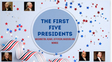 First Five Presidents Hyperdoc Assignment