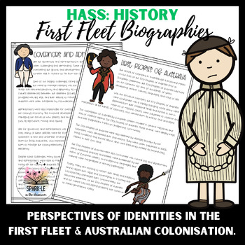 Preview of First Fleet Biographies | Convicts Marines First Peoples | Australian History