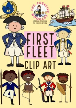 Preview of First Fleet - HSIE HASS First Contacts - Australian History Clip Art
