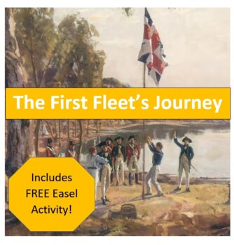 Preview of First Fleet Lesson Plans and Assessment Bundle