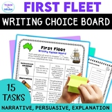 The First Fleet Genre Writing Prompts | Year 4 Australian Curriculum