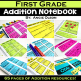 1st Grade Math Notebook:  Addition
