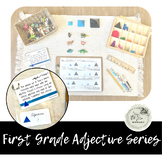 First Grade Adjective Series Work