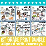 First Grade All Year Print Bundle Aligned to Journeys™