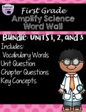 First Grade: Amplify Science Focus Wall: Bundle- Units 1, 