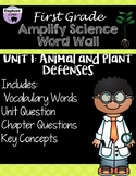 First Grade: Amplify Science Focus Wall- Unit 1- Animal an