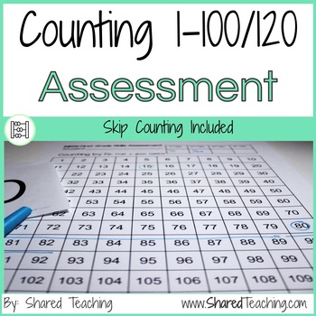 Preview of Counting Assessment Common Core Aligned