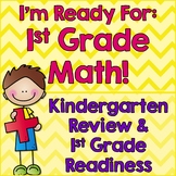 First Grade Back to School Math: Kindergarten Math Review