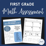 First Grade Beginning of Year Math Assessment