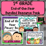 First Grade Bundled Resource Pack (End of the Year Memory 