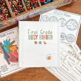 First Grade Busy Binder Starter Kit