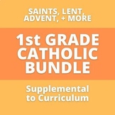 First Grade Catholic Religion Bundle - Supplemental Activi