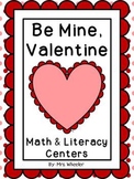 First Grade Centers:  Valentine's Day