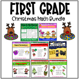 First Grade Christmas Math Bundle