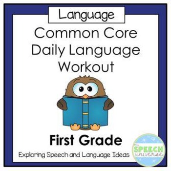 Preview of First Grade Common Core Daily Language Workout