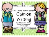 Common Core - Fact and Opinion Writing