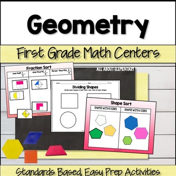 First Grade Geometry by All About Elementary | Teachers Pay Teachers