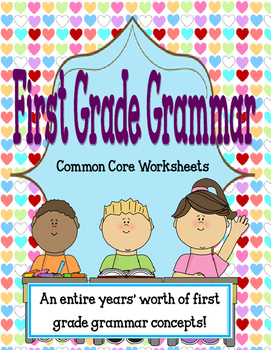 Preview of First Grade Common Core Grammar