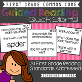 First Grade Common Core Guided Reading: Quick Starts!