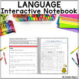 First Grade Common Core Language Standards Interactive Notebook