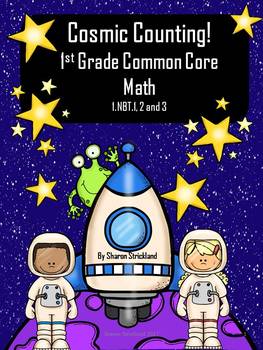 Preview of First Grade Common Core Math 1.NBT.1, 2, 3 Counting to 120, Comparison Symbols