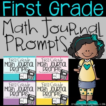 Preview of First Grade Common Core Math Journal Prompts