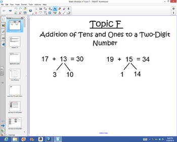 Preview of 1st Grade Common Core Math Module 4 Topic F Lessons