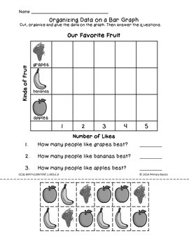 first grade common core math worksheets for representing and interpreting data