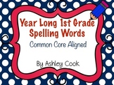 First Grade Common Core Spelling Lists