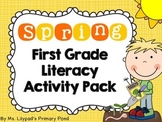 Spring Literacy Centers and Activities for First Grade