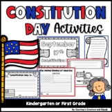 First Grade Constitution Day Activities