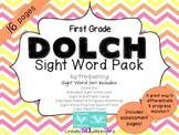 First Grade DOLCH Sight Word Pack