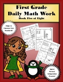 First Grade Daily Math: Book Five