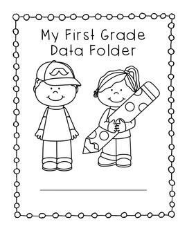 Preview of First Grade Data Folder Assessment