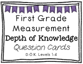 First Grade Depth of Knowledge {DOK} Measurement Questions