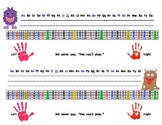 First Grade Desktop Nametags  -- Common Core Math