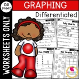 Differentiated First Grade Graphing Worksheets
